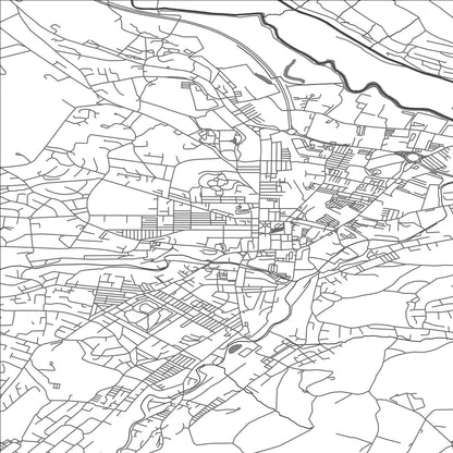 ROAD MAP OF KEIGHLEY, UNITED KINGDOM BY MAPBAKES