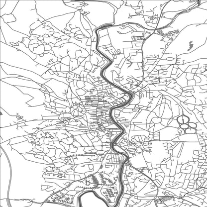 ROAD MAP OF KENDAL, UNITED KINGDOM BY MAPBAKES