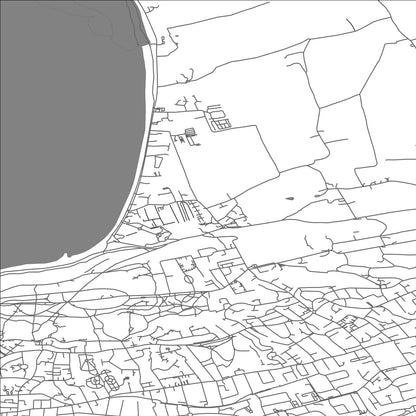 ROAD MAP OF KEWSTOKE, UNITED KINGDOM BY MAPBAKES