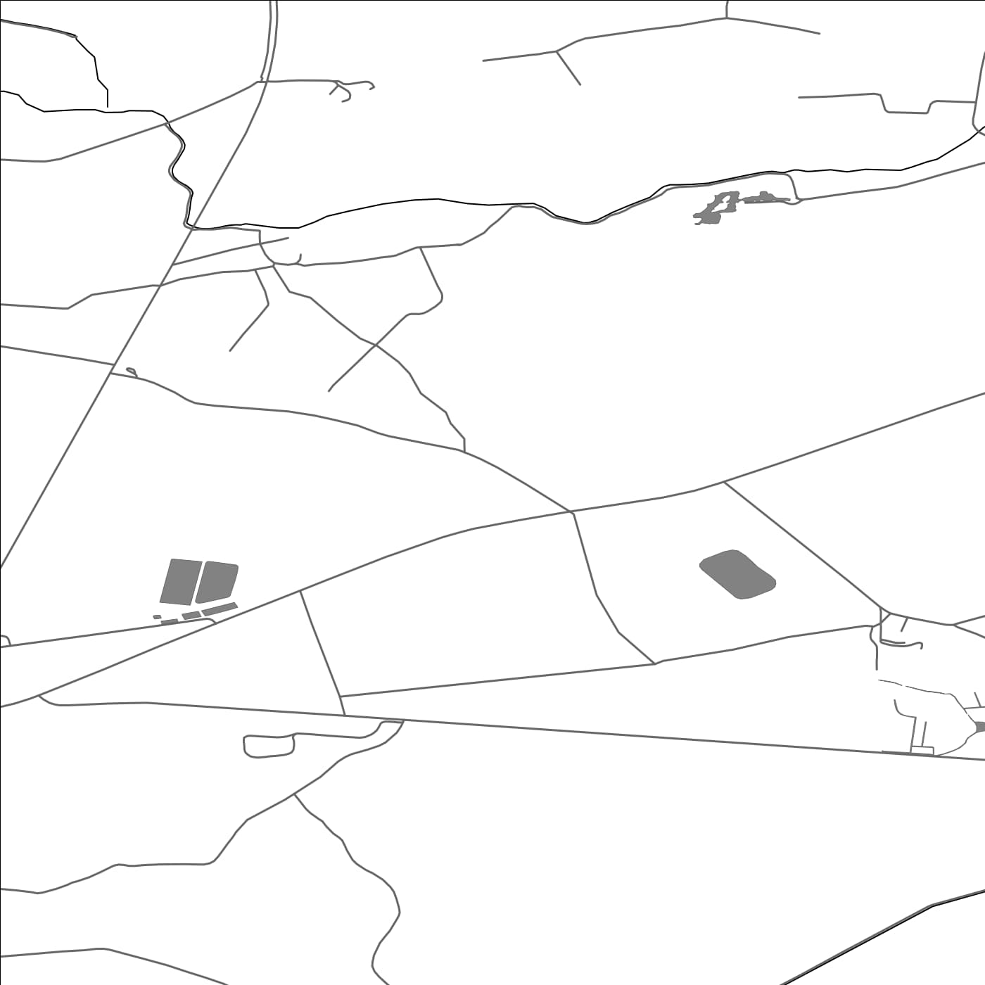 ROAD MAP OF KING'S LYNN AND WEST NORFOLK, UNITED KINGDOM BY MAPBAKES