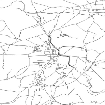 ROAD MAP OF KIRKBY STEPHEN, UNITED KINGDOM BY MAPBAKES