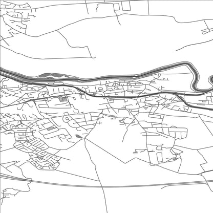 ROAD MAP OF KNOTTINGLEY, UNITED KINGDOM BY MAPBAKES