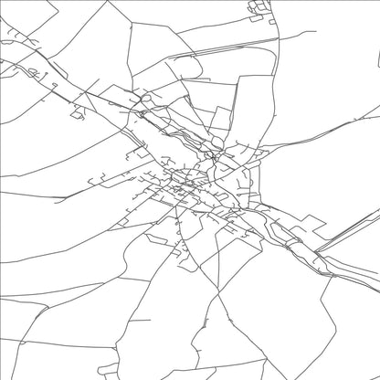 ROAD MAP OF LAMBOURN, UNITED KINGDOM BY MAPBAKES