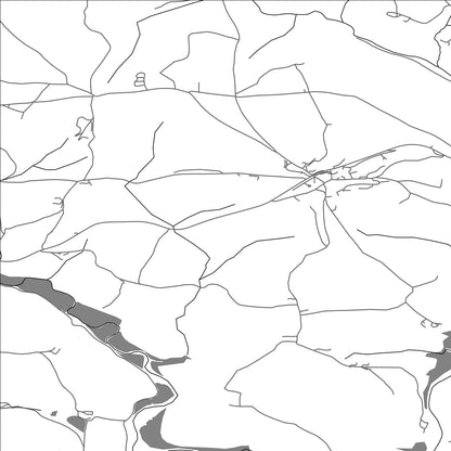 ROAD MAP OF LANDRAKE WITH ST ERNEY, UNITED KINGDOM BY MAPBAKES