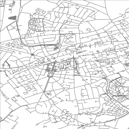 ROAD MAP OF LETCHWORTH GARDEN CITY, UNITED KINGDOM BY MAPBAKES