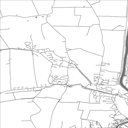 ROAD MAP OF LEVERINGTON, UNITED KINGDOM BY MAPBAKES