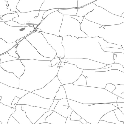 ROAD MAP OF LEWANNICK, UNITED KINGDOM BY MAPBAKES