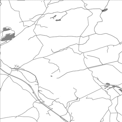 ROAD MAP OF LINDALE AND NEWTON-IN-CARTMEL, UNITED KINGDOM BY MAPBAKES