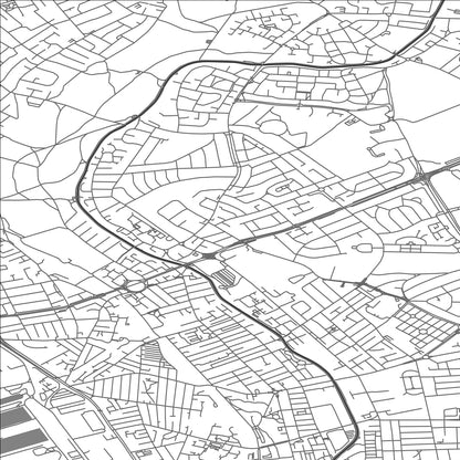 ROAD MAP OF LITHERLAND, UNITED KINGDOM BY MAPBAKES