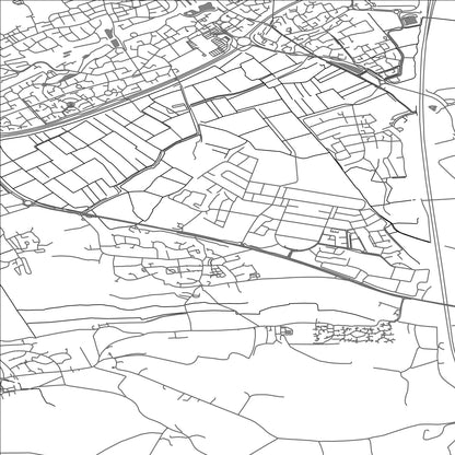 ROAD MAP OF LOCKING, UNITED KINGDOM BY MAPBAKES