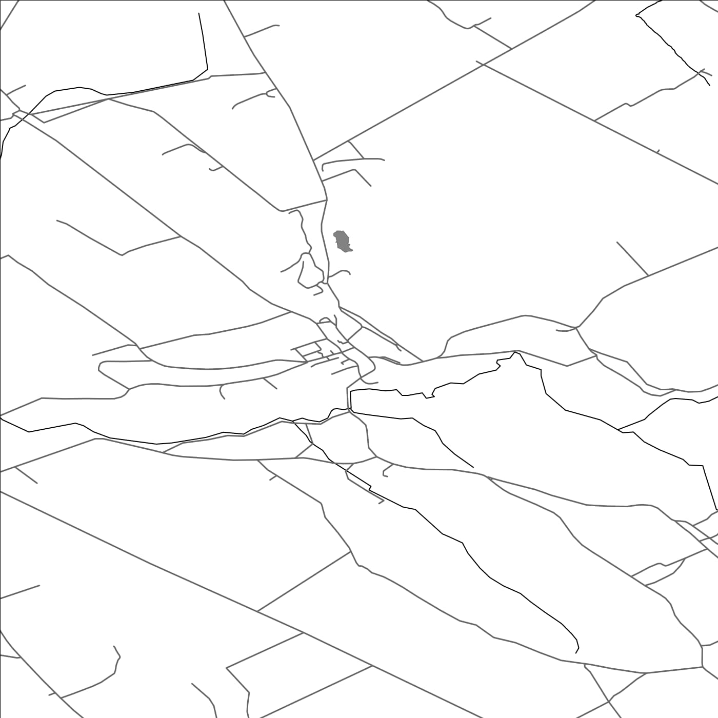 ROAD MAP OF LONG MARTON, UNITED KINGDOM BY MAPBAKES