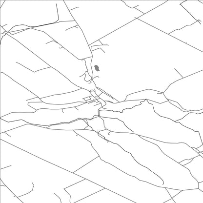 ROAD MAP OF LONG MARTON, UNITED KINGDOM BY MAPBAKES