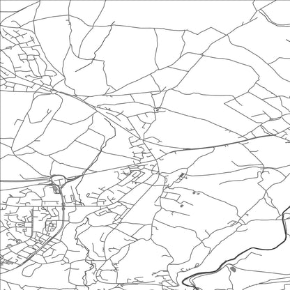 ROAD MAP OF LONGDENDALE, UNITED KINGDOM BY MAPBAKES