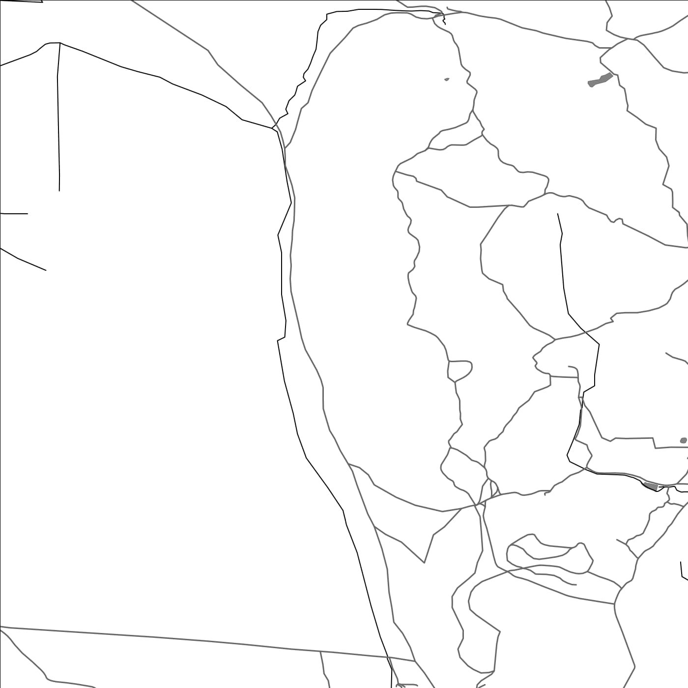 ROAD MAP OF LOWER ALLITHWAITE, UNITED KINGDOM BY MAPBAKES