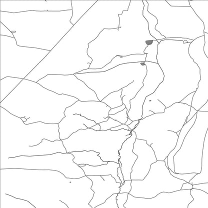 ROAD MAP OF LUPPITT, UNITED KINGDOM BY MAPBAKES