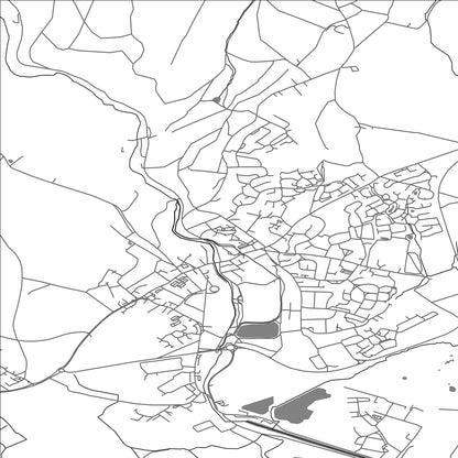 ROAD MAP OF LYDNEY, UNITED KINGDOM BY MAPBAKES