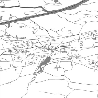 ROAD MAP OF LYMM, UNITED KINGDOM BY MAPBAKES