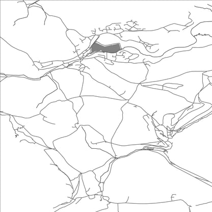 ROAD MAP OF MAKER WITH RAME, UNITED KINGDOM BY MAPBAKES