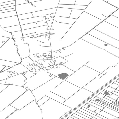 ROAD MAP OF MANEA, UNITED KINGDOM BY MAPBAKES