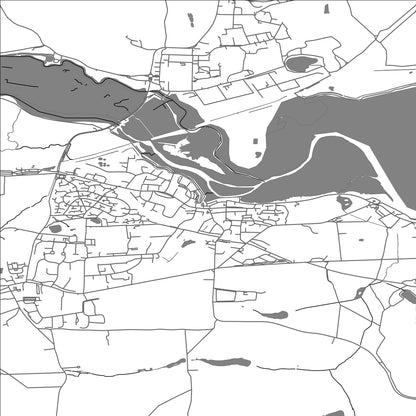 ROAD MAP OF MANNINGTREE, UNITED KINGDOM BY MAPBAKES