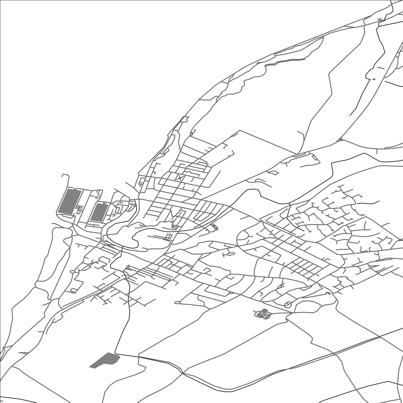 ROAD MAP OF MARYPORT, UNITED KINGDOM BY MAPBAKES