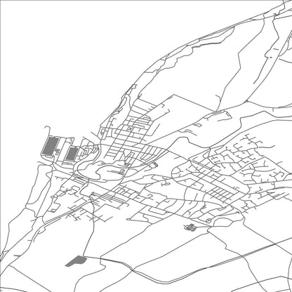 ROAD MAP OF MARYPORT, UNITED KINGDOM BY MAPBAKES