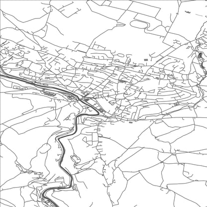 ROAD MAP OF MATLOCK, UNITED KINGDOM BY MAPBAKES