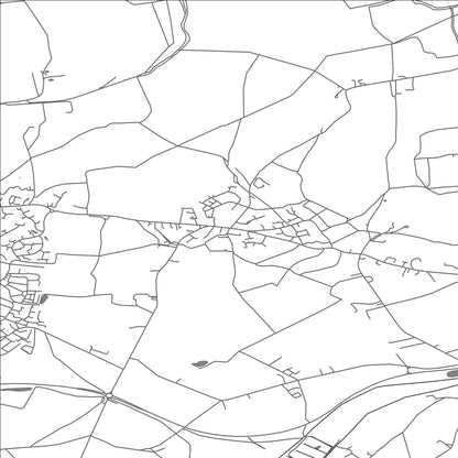 ROAD MAP OF MAULDEN, UNITED KINGDOM BY MAPBAKES