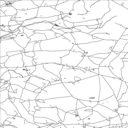 ROAD MAP OF MELLOR, UNITED KINGDOM BY MAPBAKES