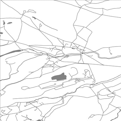 ROAD MAP OF MELLS, UNITED KINGDOM BY MAPBAKES