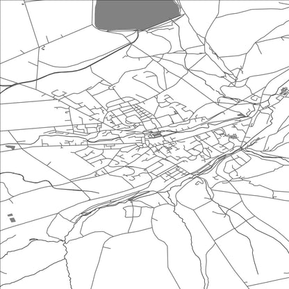 ROAD MAP OF MELTHAM, UNITED KINGDOM BY MAPBAKES