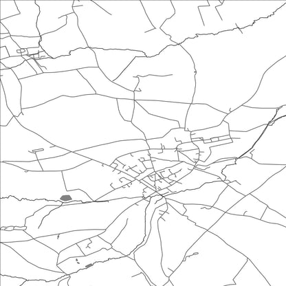 ROAD MAP OF MERRIOTT, UNITED KINGDOM BY MAPBAKES