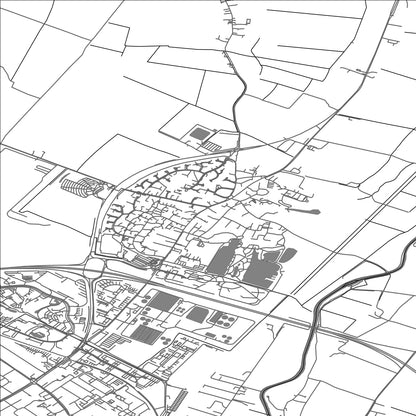 ROAD MAP OF MILTON, UNITED KINGDOM BY MAPBAKES