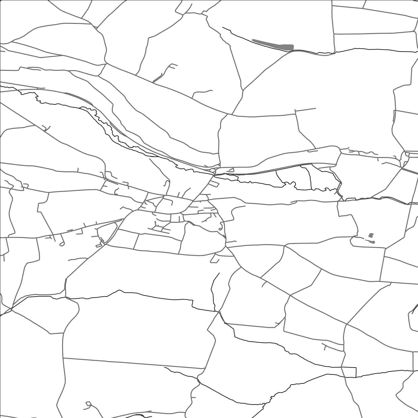 ROAD MAP OF MILVERTON, UNITED KINGDOM BY MAPBAKES