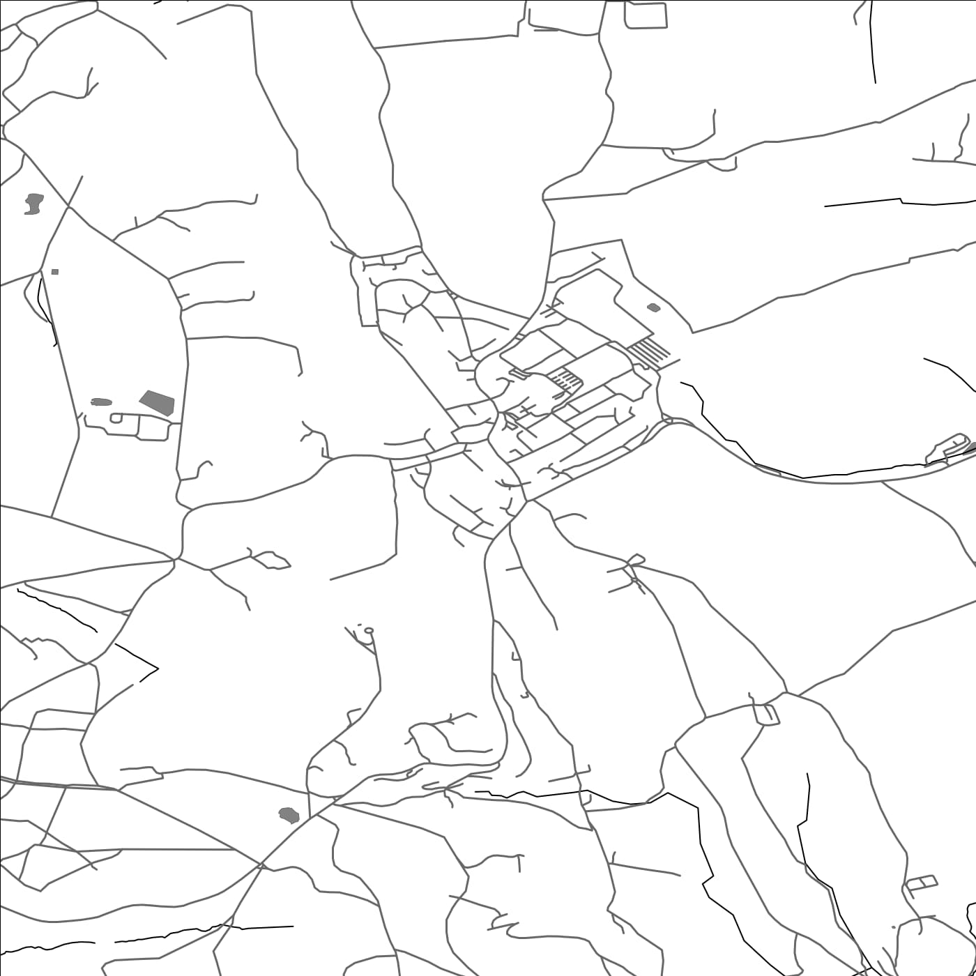 ROAD MAP OF MITCHELDEAN, UNITED KINGDOM BY MAPBAKES