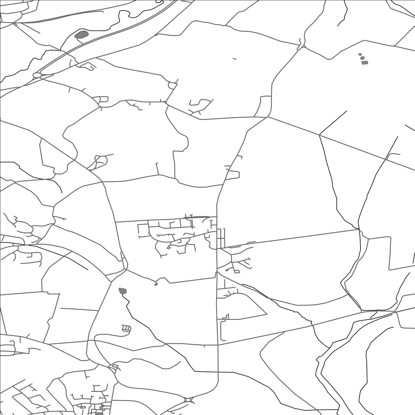 ROAD MAP OF MORESBY, UNITED KINGDOM BY MAPBAKES