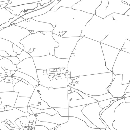 ROAD MAP OF MORESBY, UNITED KINGDOM BY MAPBAKES