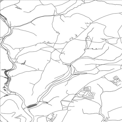 ROAD MAP OF MORVAL, UNITED KINGDOM BY MAPBAKES