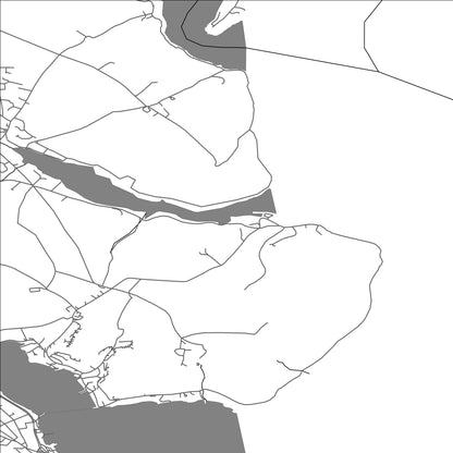 ROAD MAP OF MYLOR, UNITED KINGDOM BY MAPBAKES