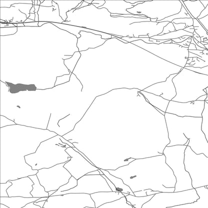 ROAD MAP OF NETHER STAVELEY, UNITED KINGDOM BY MAPBAKES