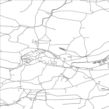 ROAD MAP OF NETHER STOWEY, UNITED KINGDOM BY MAPBAKES