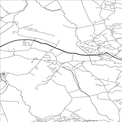 ROAD MAP OF NEWBURGH, UNITED KINGDOM BY MAPBAKES