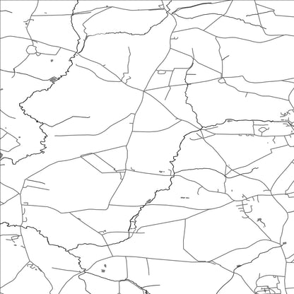 ROAD MAP OF NORTH DORSET, UNITED KINGDOM BY MAPBAKES