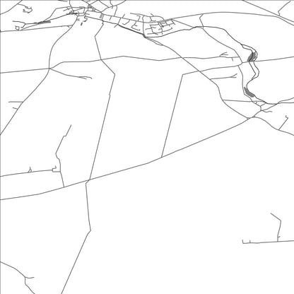 ROAD MAP OF NORTHLEACH WITH EASTINGTON, UNITED KINGDOM BY MAPBAKES