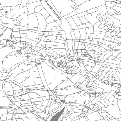 ROAD MAP OF NORTHWOOD, UNITED KINGDOM BY MAPBAKES