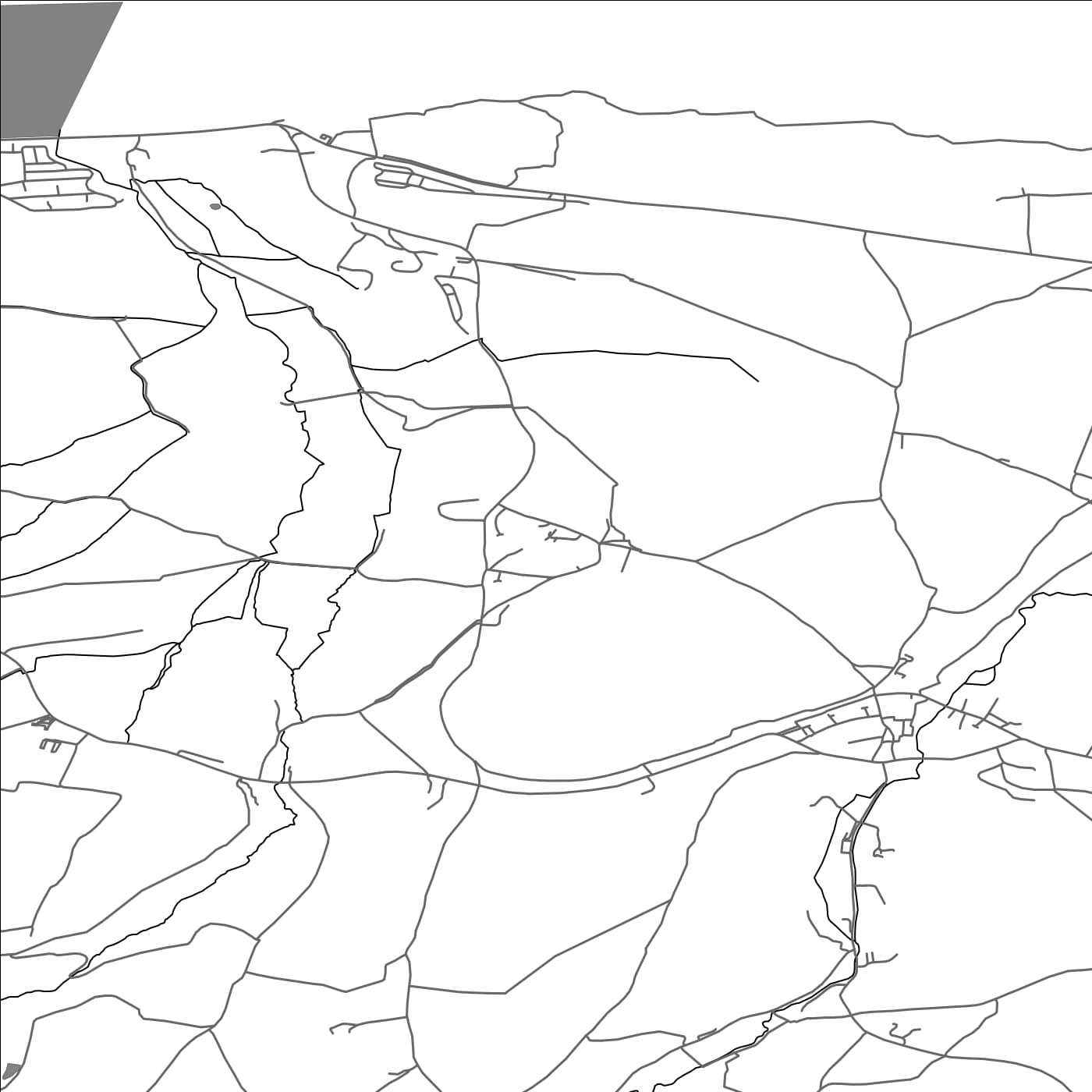 ROAD MAP OF OLD CLEEVE, UNITED KINGDOM BY MAPBAKES