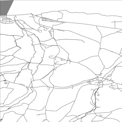 ROAD MAP OF OLD CLEEVE, UNITED KINGDOM BY MAPBAKES