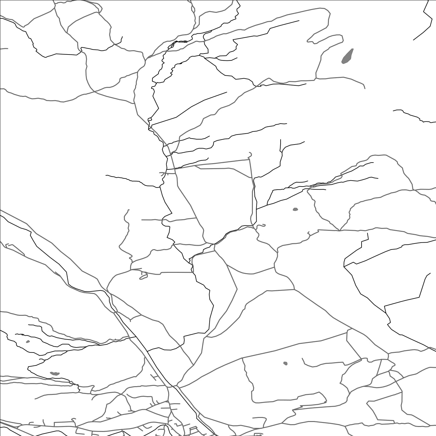 ROAD MAP OF OVER STAVELEY, UNITED KINGDOM BY MAPBAKES