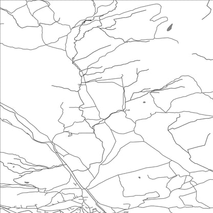 ROAD MAP OF OVER STAVELEY, UNITED KINGDOM BY MAPBAKES