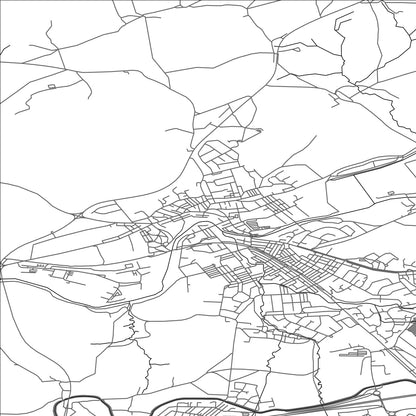 ROAD MAP OF PADIHAM, UNITED KINGDOM BY MAPBAKES